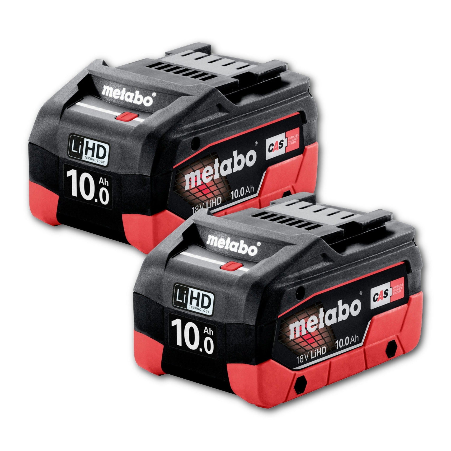 Metabo 18V 10.0Ah LiHID Battery Twin Pack | Accent Tools