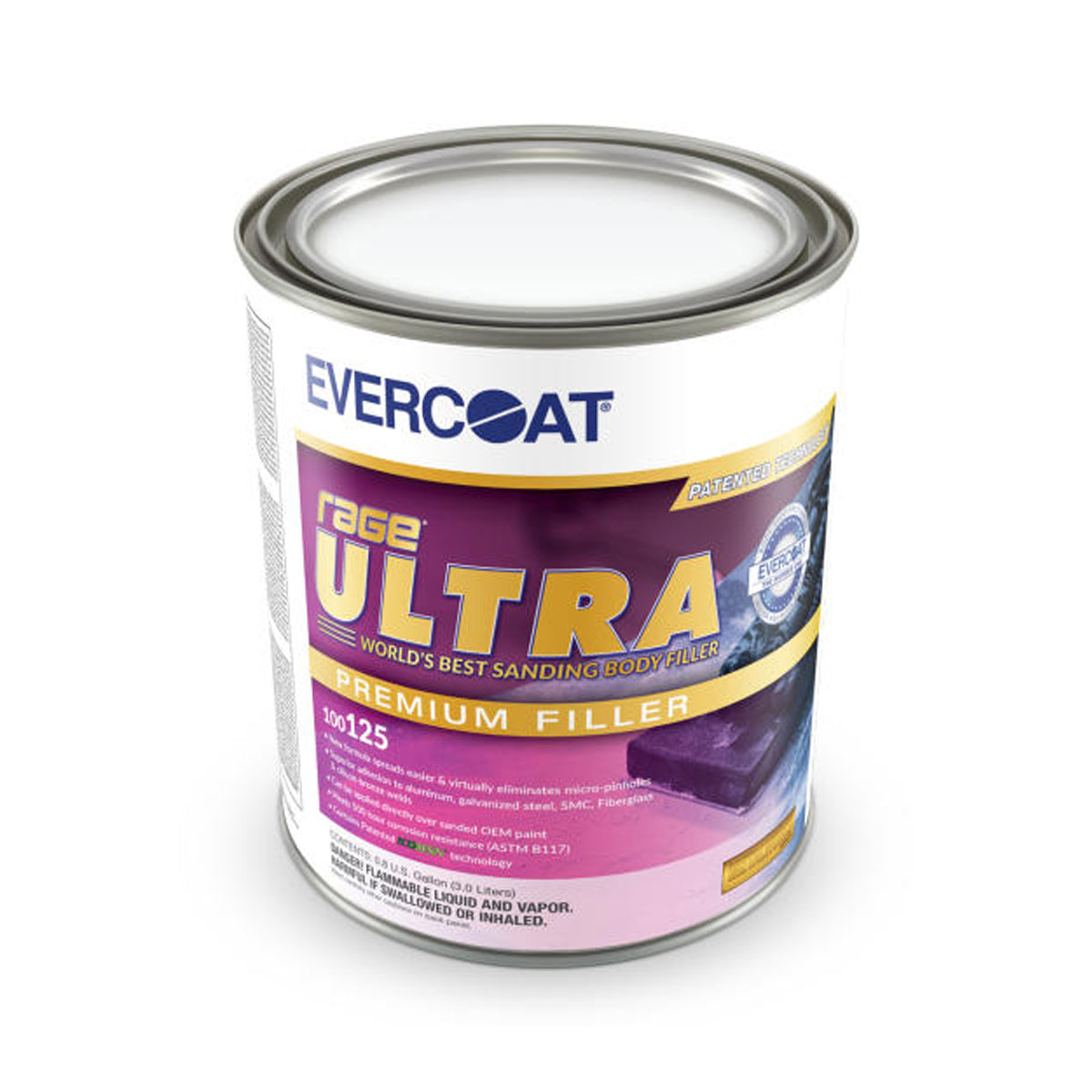 Evercoat Rage Ultra Sanding Body Filler 3l | Formula