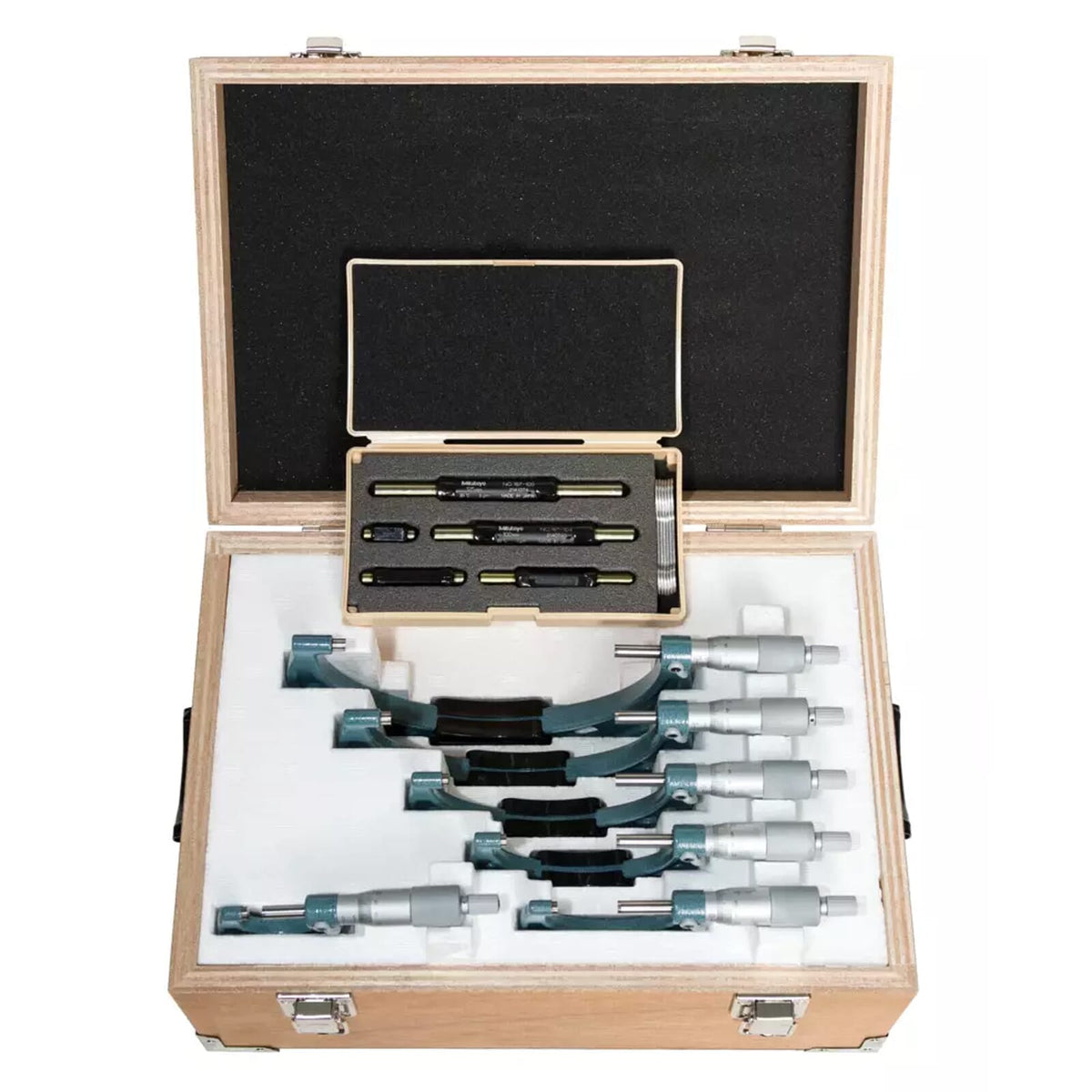 Mitutoyo Outside Micrometer 0-150mm Set of 6 Individuals | Hobeca