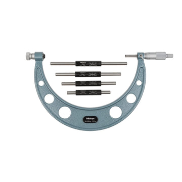 Mitutoyo Outside Micrometer x 0.01mm Interchangeable Anvils