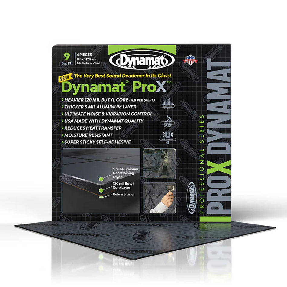 Dynamat Pro X 18 Inch X 18 Inch - 4 Sheets