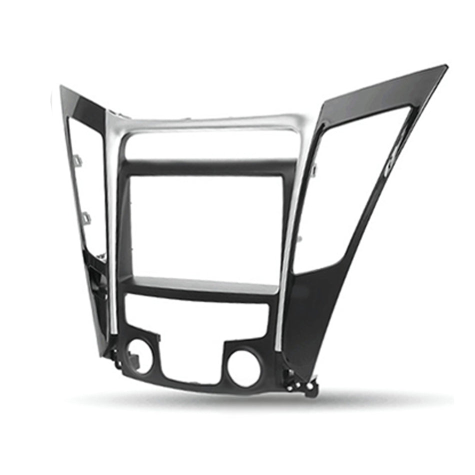 Fitting Kit Hyundai Sonata , I45 2010 - 2014 Double Din (Black & Silver) (Manual Air Con)