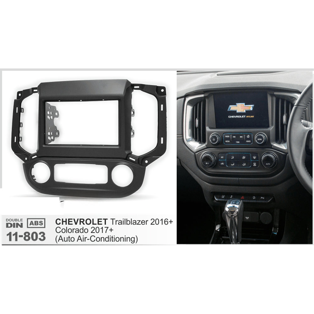 Fitting Kit Chevrolet Trailblazer 2016 - 2021 / Holden Colorado 2017 - 2021 (Black) | Formula