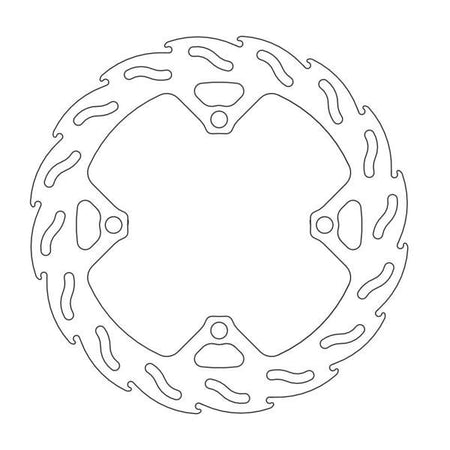 Brake Rotor Moto Master Flame Rear | Formula