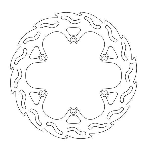 Brake Disc Moto Master Flame Suzuki Rm125 Rm250 99-12 Drz400sm 05-21 | Formula