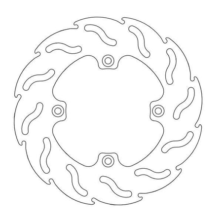 Brake Disc Rear Moto Master Flame Yamaha Yz65 18-21 Yz80 93-01 Yz85 02-21 | Formula