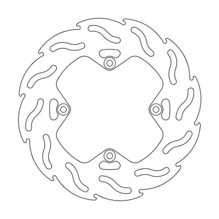 Brake Rotor Moto Master Flame Rear Suzuki Rm85 05-21 | Formula