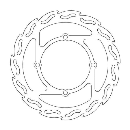 Brake Disc Moto Master Flame Front Kawasaki Kx125 Kx250 06-08 Kx250f Kx450f 06-14 Klx450r 07-20 | Formula