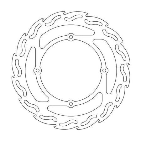 Brake Disc Front Moto Master Flame Honda Cr125r Cr250r Cr500r 92-94 Crf230f 04-09 Crf230l 08-10 | Formula