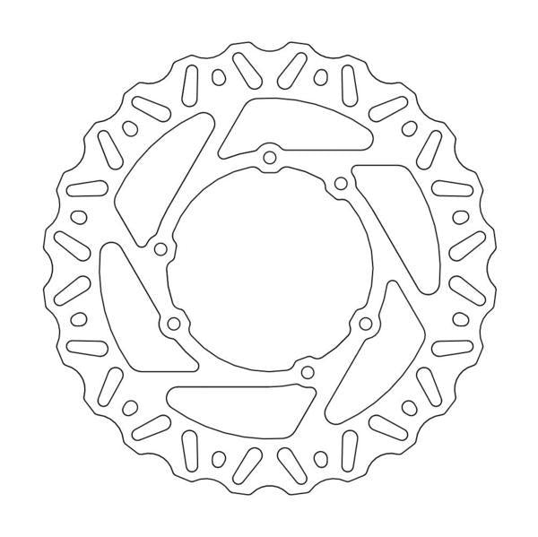 Brake Disc Moto Master Nitro Front Cannondale All 00-03 Honda Cr125r Cr250r 95-07 Crf250r 04-14 | Formula