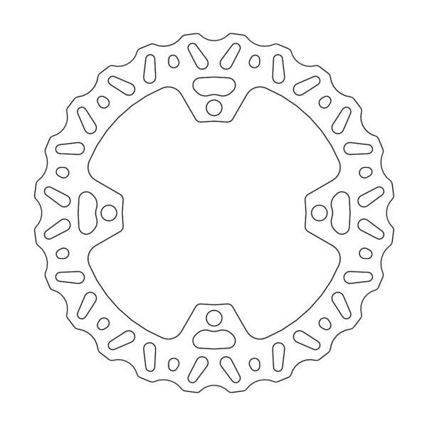 Brake Disc Moto Master Nitro Rear Suzuki Rmz250 07-21 Rmz450 05-20 Rmx450 10-21 | Formula