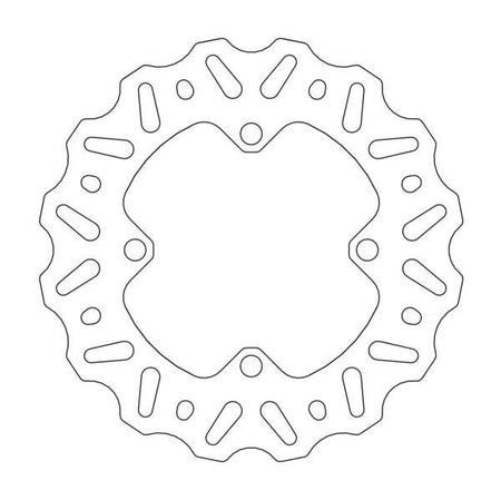 Brake Rotor Moto Master Nitro Rear Kawasaki Kx85 01-21 Kx100 01-20 | Formula