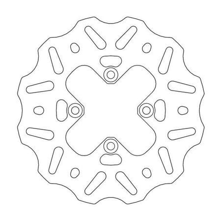 Brake Disc Moto Master Nitro Rear Husqvarna Tc65 17-20 Ktm 65sx 00-20 | Formula