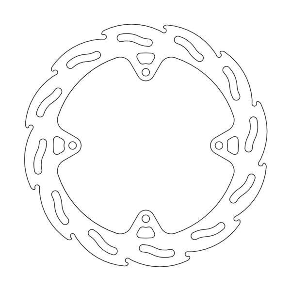 Brake Disc Moto Master Flame Rear Husqvarna Tc85 14-20 Ktm 85sx 12-20 250 Freeride 14-21 | Formula