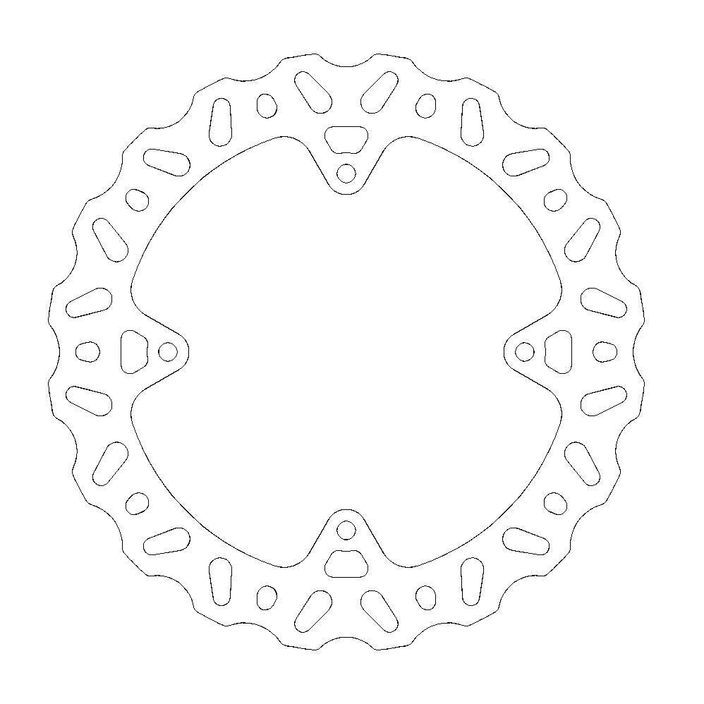 Brake Disc Moto Master Nitro Rear Husqvarna Tc85 14-20 Ktm 85sx 12-20 250 Freeride 14-20 | Formula