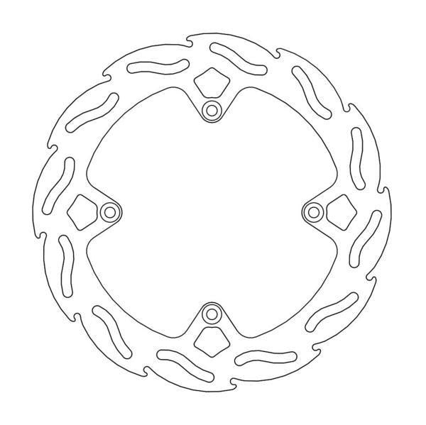 Brake Disc Rear Moto Master Oversized 220mm Husqvarna Ktm | Formula