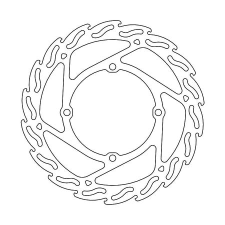 Front Brake Disc Moto Master Flame Suzuki Rmz250 19-21 Rmz450 18-21 | Formula