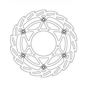 Brake Disc Front Moto Master Front 320mm Flame Oversize Cannondale 00-03 Honda Cr125r Cr250r 95-07