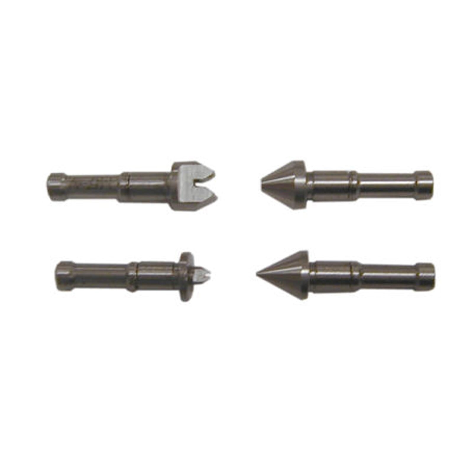 Mitutoyo Anvil and Spindle Tip Set (60 deg) 0.4mm-7mm / 64-3.5 TPI | Hobeca