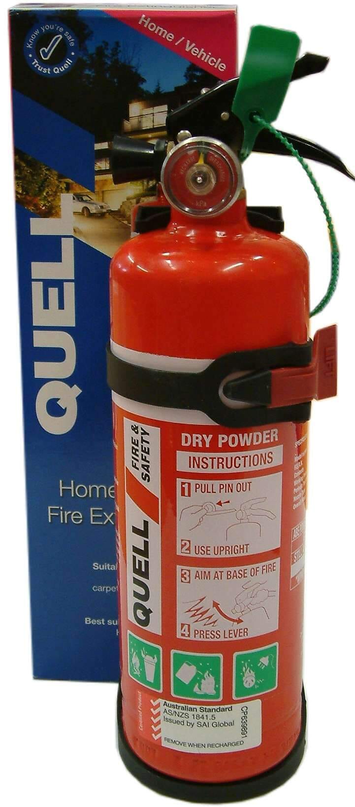 Quell Fire Extinguisher - Home/Vehicle 1kg | Hobeca