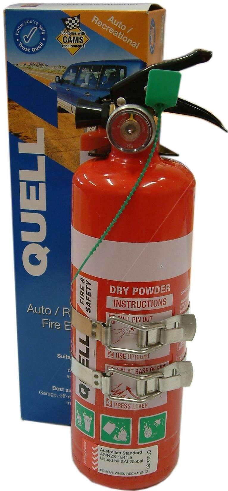 Quell Fire Extinguisher - Auto/Marine 1kg | Hobeca