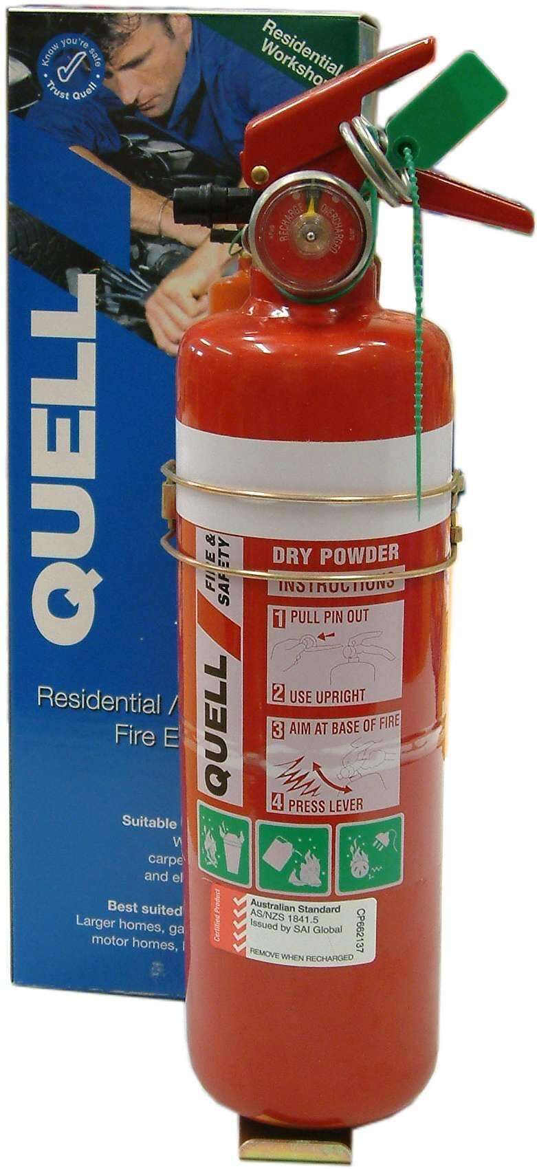 Quell Fire Extinguisher - Home/Workshop 1.5kg | Hobeca