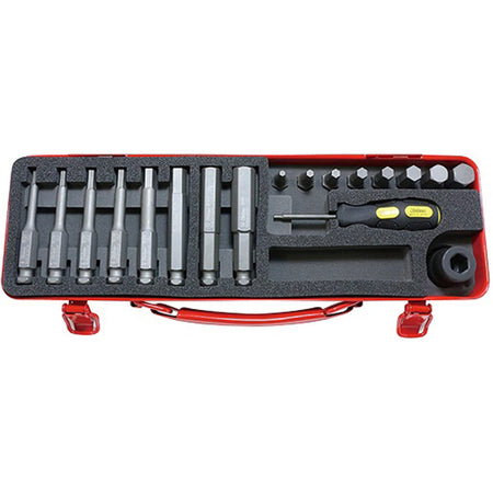 Koken 14210M Impact Hex Bit Socket Set 18pc 1/2"Dr 4-14mm | Hobeca