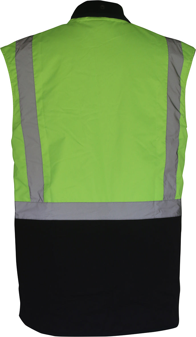 Caution D/N Oilskin Sleeveless Vest | Esko