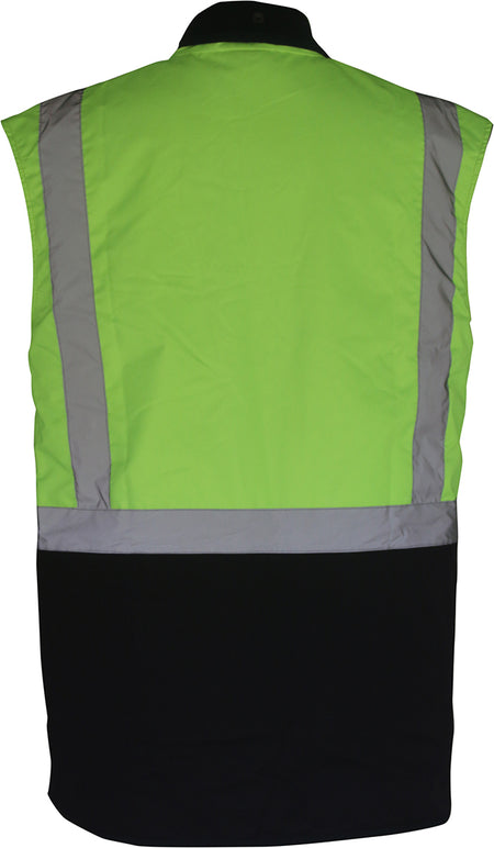 Caution D/N Oilskin Sleeveless Vest | Esko