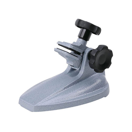 Mitutoyo micrometer stand with clamp, front view