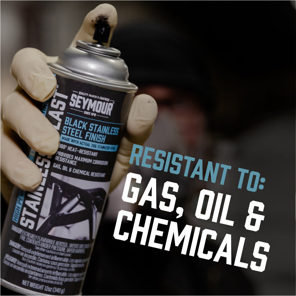 Seymour Aerosol 316l Stainless-Blast Black Finish | Formula