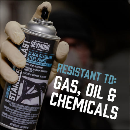 Seymour Aerosol 316l Stainless-Blast Black Finish | Formula