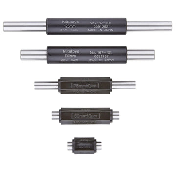 Mitutoyo micrometer standards set 25–125 mm range