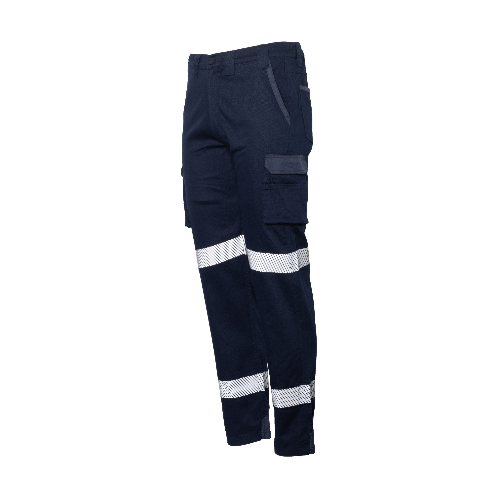 Esko Cargo Trousers, Ripstop, Reflective, Navy -Size 102