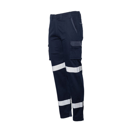 Esko Cargo Trousers, Ripstop, Reflective, Navy -Size 102