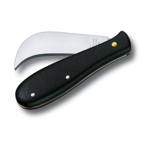 Victorinox Pocket Knife Grafting, Black Curved Blade