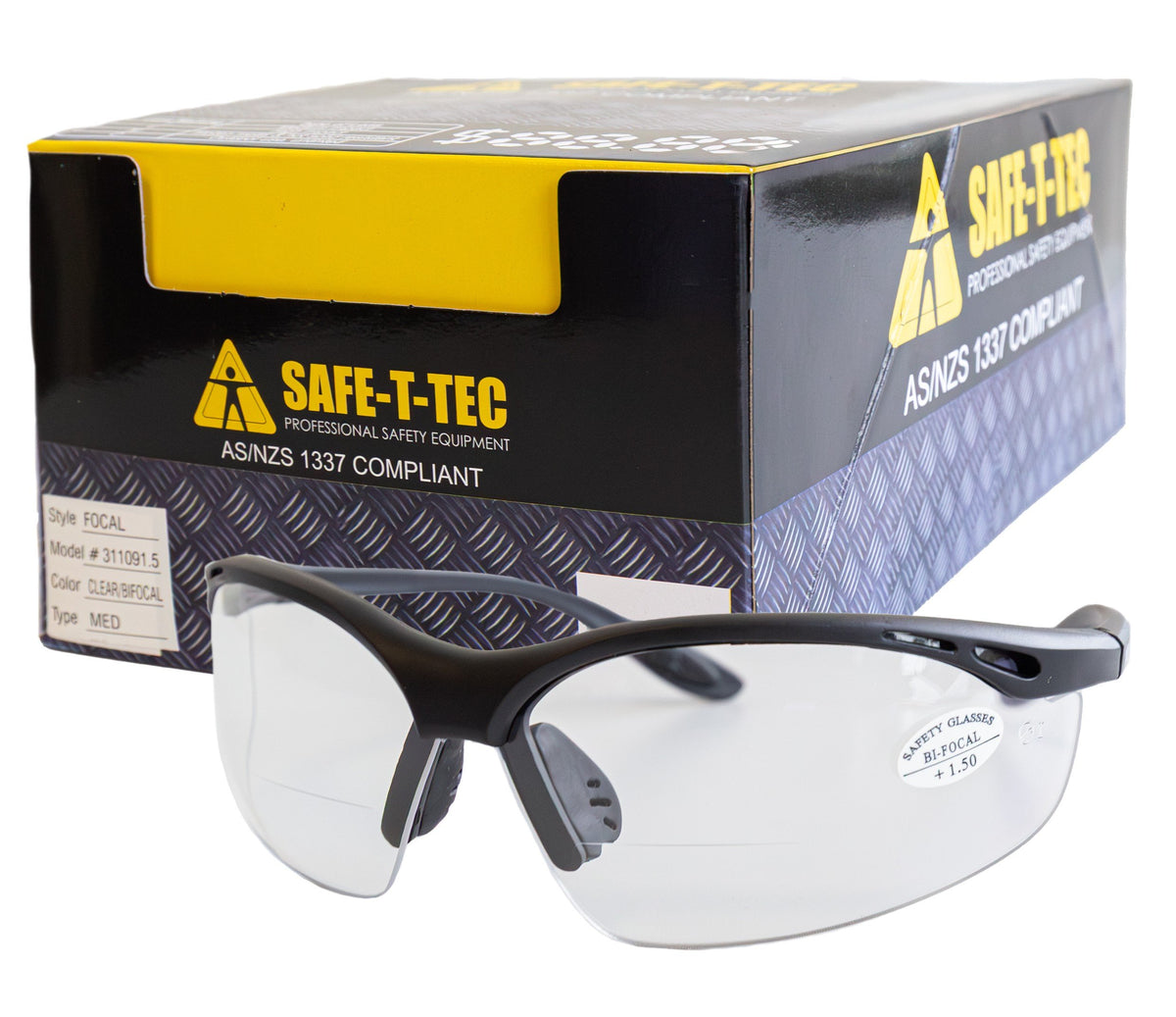 Clearance - Esko Safety Glasses-Bifocal, 1.5
