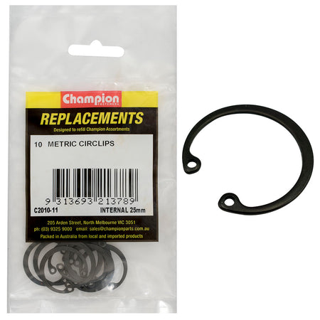 Champion 25mm internal Circlip -10pk | ISL