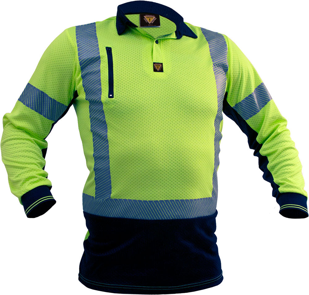 Esko D/N L/S Microvent® Premium Polo Men’s -Size L