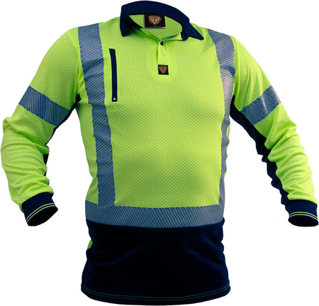 Esko D/N L/S Microvent® Premium Polo Men’s -Size L