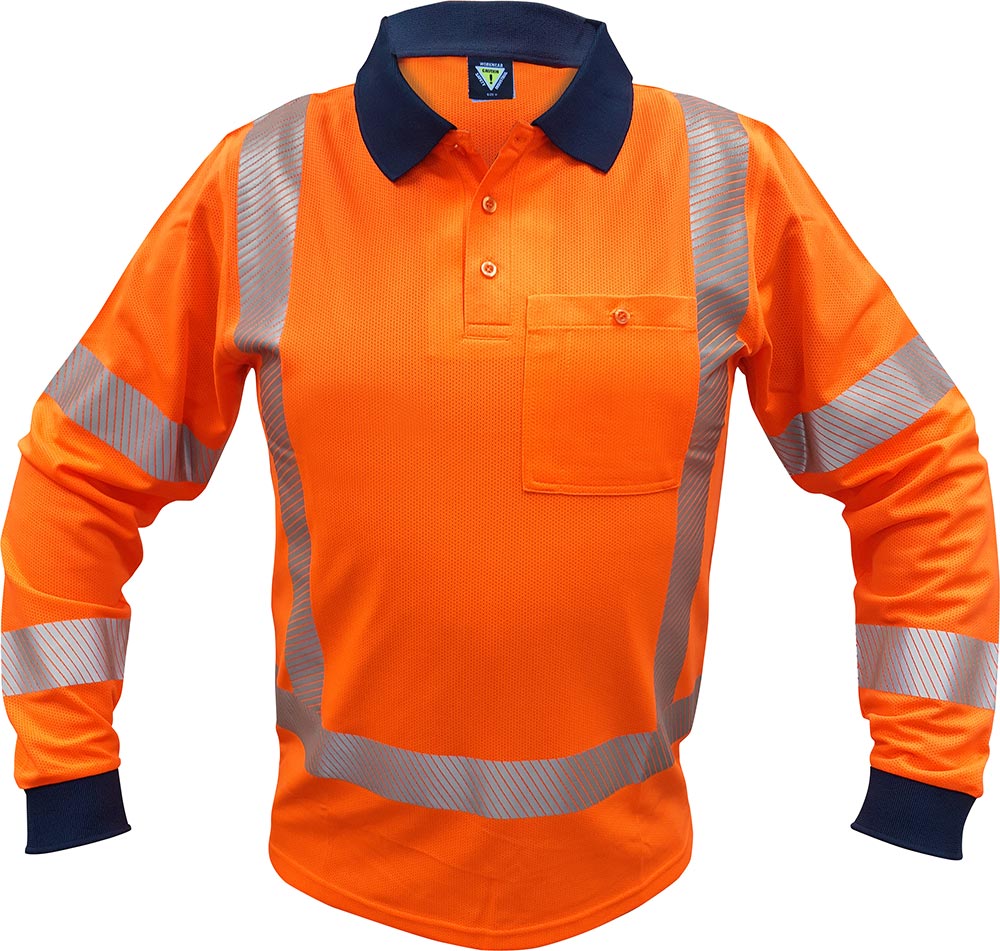 Esko TTMC X-Back L/S Polyester Mesh Polo -Size 2XL