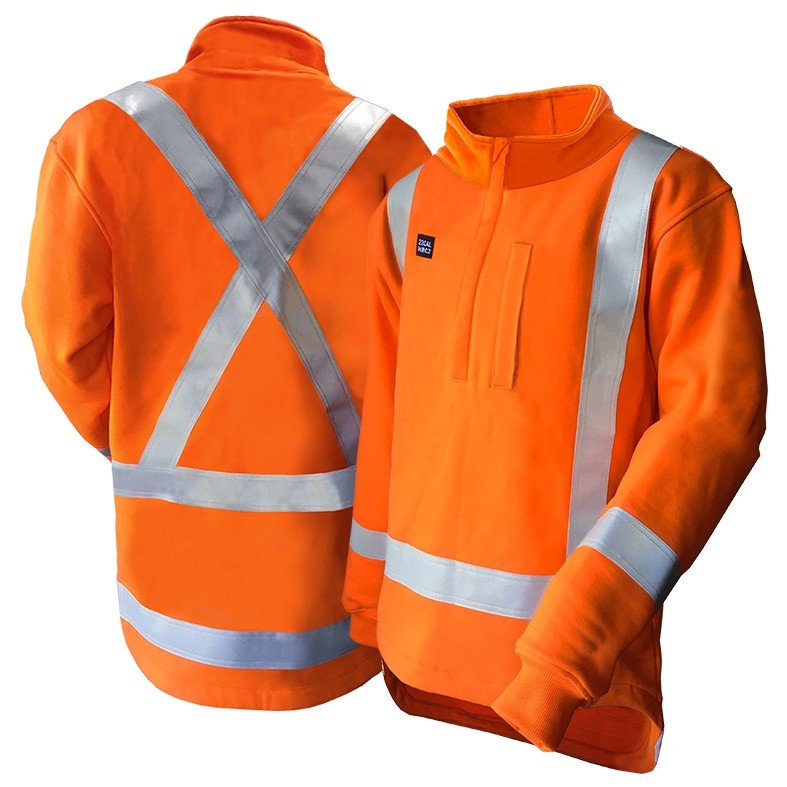 Esko FR Polafleece, 410gsm Orange TTMC, 22 Cal