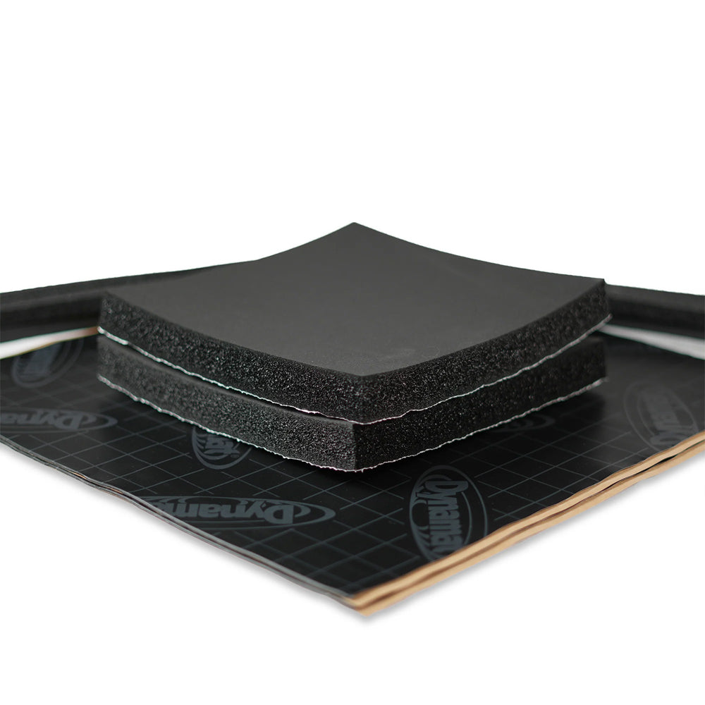 Dynamat Pro Speaker Kit (457mm X 457mm X 5mm) - 2 Sheet Pack (0.84 Sq Metre Coverage) | Formula