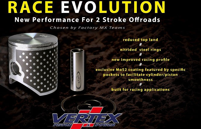 Piston Kit Vertex Race Evolution Yamaha Yz125 05-22 53.94 | Formula