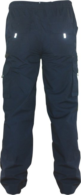 Esko Pull-on Polycotton Ripstop Cargos, Navy -Size M