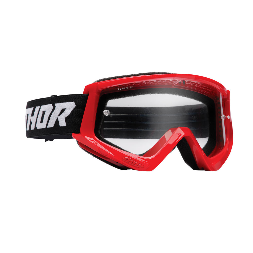 Thor Mx Goggles S23 Youth Combat Red/Black | Formula