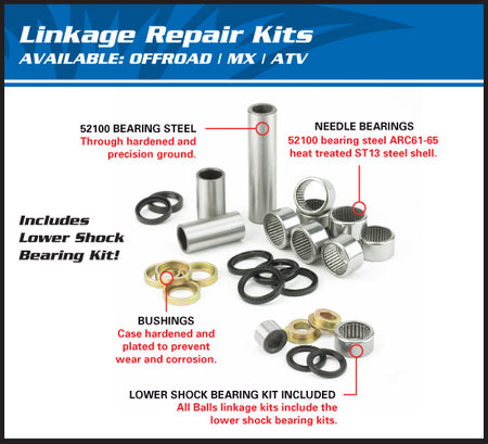 Linkage Kit All Balls Suzuki Rm125 Rm250 96-97 | Formula