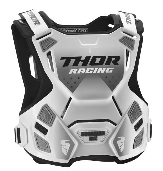 Chest Protector Thor Mx Guardian Mx Roost Adult Xl 2xl White/Black | Formula