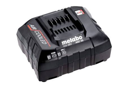 Metabo 12V - 36V ASC 55 Air-cooled Slide-on Battery Charger | Accent Tools