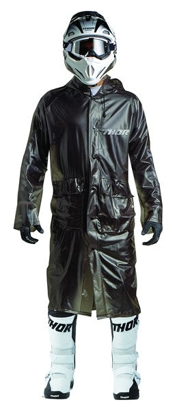 Trench Coat Thor Mx Excel Rain Black One Fits Most | Formula